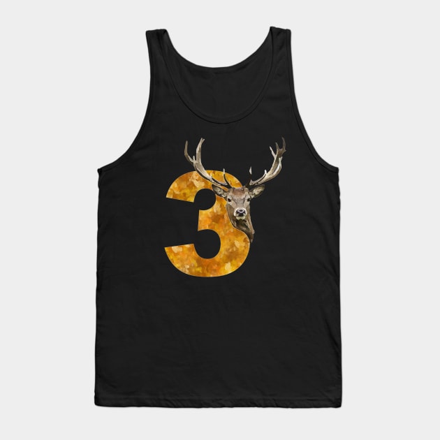 Stag No.3 Tank Top by Skorretto